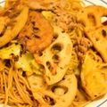 あさみ1979's cooksnap of when they made しゃきしゃきレンコン焼きそば.