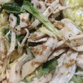 よっぴぃO3's cooksnap of when they made 鶏胸とキャベツの胡麻ダレ棒々鶏風.