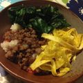 cheesedog's cooksnap of when they made 秘伝！合い引き肉そぼろ(๑•̀ڡ•́๑).