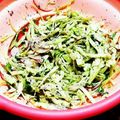 ののっく's cooksnap of when they made ☆キャベツかいわれラディッシュサラダ☆.