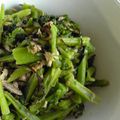 野菜のはたけ's cooksnap of when they made アスパラ菜のツナ塩こんぶ炒め.