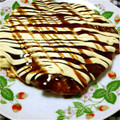 さかいみゆ's cooksnap of when they made キャベツともやしの簡単お好み焼き.