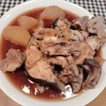 makichaki's cooksnap of when they made 大根に圧力鍋で簡単ぶり大根.