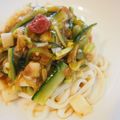 ＊chancoro＊'s cooksnap of when they made さっぱり！うめ～きゅうり　うどん♪.