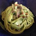 lillamii's cooksnap of when they made ほうれん草でグリーン☆クリームスパゲティ.