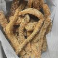 ひむとも's cooksnap of when they made パンの耳揚げラスク きなこ味.
