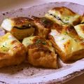 ばばりーん's cooksnap of when they made 厚揚げ豆腐のチーズ大葉焼き.