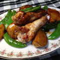 cr_v's cooksnap of when they made 新じゃがと手羽先の中華煮込み.