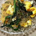 みずたぬき's cooksnap of when they made にらとはるさめとたまご.