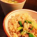うーさくマミー's cooksnap of when they made 簡単☆絶品！豚肉と生姜の炊き込みご飯.