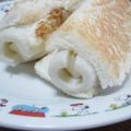 よこたん＋α's cooksnap of when they made サンドイッチ食パンで!!ちくチーロール♪.