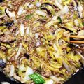 hakobetet's cooksnap of when they made 超簡単　子供が喜ぶ白菜と豚挽き肉の丼.