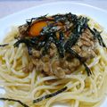 シェイミー's cooksnap of when they made 納豆スパ♪.