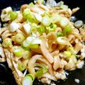 crystaI's cooksnap of when they made 鶏皮のポン酢和え.