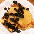 あやかんぱり's cooksnap of when they made フレンチトースト焼き林檎添え.