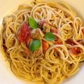 クックY91JP3☆'s cooksnap of when they made オイルサーディンとトマトのパスタ.