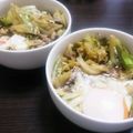 mihoko01's cooksnap of when they made 10分で☆とろりん玉子のサバ缶キャベツ♪.