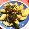 aikokeshi's cooksnap of when they made 簡単♡長芋のにんにくバター醤油.