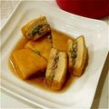 えリﾋﾟｮﾝ★'s cooksnap of when they made 高野豆腐の★挽き肉はさみ揚げ.