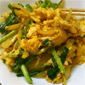 ヘラクレスオオカブト's cooksnap of when they made ニラと卵のオイスターソース炒め.