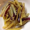 H♡S's cooksnap of when they made さつまいもの塩きんぴら.
