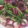 ハシエル's cooksnap of when they made にんにくの芽とタコの韓国風炒め.