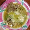 ローマンホリデー's cooksnap of when they made 豚肉×白菜×大根の重ね煮味噌カレースープ.