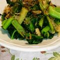 ゆみじゅう's cooksnap of when they made 雪菜の簡単炒め物♪.