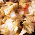 しみあお's cooksnap of when they made キャベツ＊舞茸の炒め煮.
