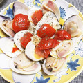 かちかち山♪'s cooksnap of when they made 蛤とトマトの酒蒸し.