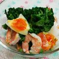 いぶイブちゃん's cooksnap of when they made 簡単、うまい、エビとブロッコリーのサラダ.