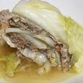 pumimisa's cooksnap of when they made 大きなロール白菜☆白菜・挽肉種で重ね蒸煮.