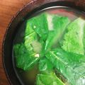 RYK1205's cooksnap of when they made ホウレン草味噌汁.