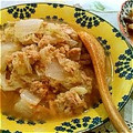 すいかじゅーす's cooksnap of when they made 簡単 白菜と ツナの 煮物.
