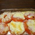 ひろひなり's cooksnap of when they made あと一品に！トマトチーズ焼き.
