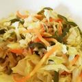 とんもんもん's cooksnap of when they made キャベツとウィンナー炒め.