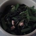 peaなっつ's cooksnap of when they made ほうれん草のおひたし☆クルミ入り☆.
