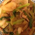 ぽぽすたー's cooksnap of when they made かぶと豚コマの炒めもの.