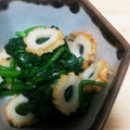 MofeMofee's cooksnap of when they made ほうれん草とちくわの胡麻和え.