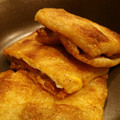 ＊ＡＫＯＲＩ＊'s cooksnap of when they made 油揚げのチーズ＆ミートソースはさみ焼き♪.