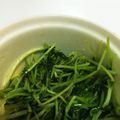 きらりん＊゜'s cooksnap of when they made 豆苗の青菜炒め.