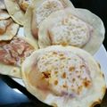 めたぼMAX's cooksnap of when they made 餃子の皮で包みピザ.