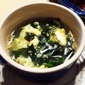 ゆがキューン's cooksnap of when they made 卵とワカメの中華スープ.