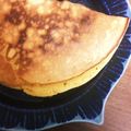 RYK1205's cooksnap of when they made 家にあるもので簡単な豆腐のホットケーキ.