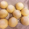 紫ぴっぴ's cooksnap of when they made 生クリームとたまごでHB極上パン.