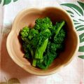 しょすけ's cooksnap of when they made 春の味♪菜の花のおひたし.