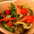 cooma556's cooksnap of when they made 菜の花＊しめじ＊ベーコンの柚子胡椒炒め.