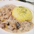 はらぺこあゆ's cooksnap of when they made チキン♪ホワイトストロガノフ♪.
