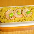 つちかな's cooksnap of when they made お弁当に５分☆彡海老のバジルチーズ焼き.