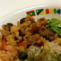 rikodeco's cooksnap of when they made 豚肉ときのこのバターしょうゆ炒め.